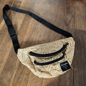 Serengetee Yellow Patterned Fanny Pack